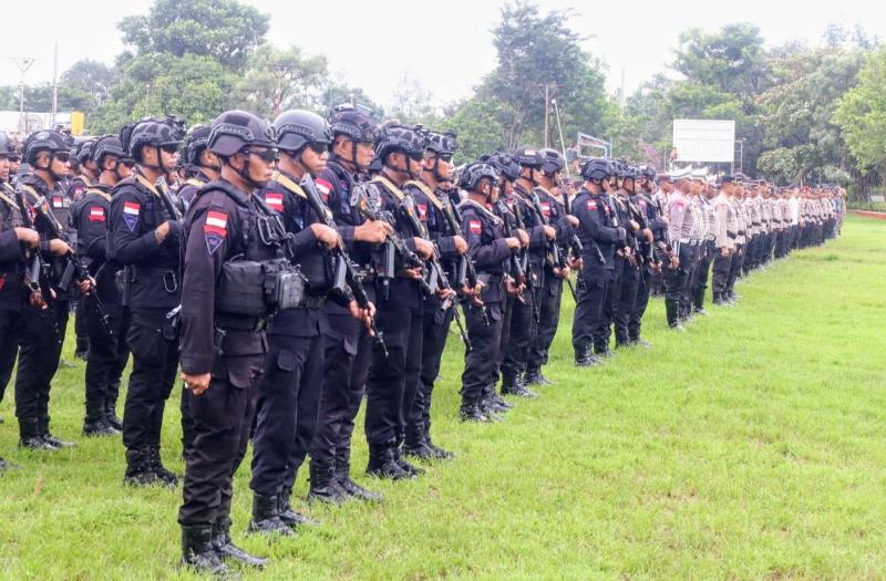 Gabungan Personel Disiagakan Jelang Putusan Sidang Gugatan Pilkada Belu di MK 