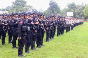 Gabungan Personel Disiagakan Jelang Putusan Sidang Gugatan Pilkada Belu di MK 