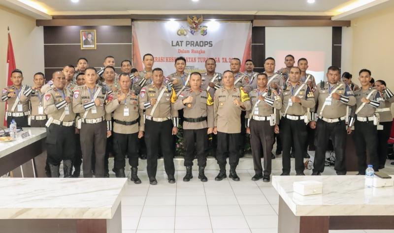 Wakapolres Belu : Anggota Pahami Sasaran dan Cara Bertindak Saat Operasi Keselamatan Turangga