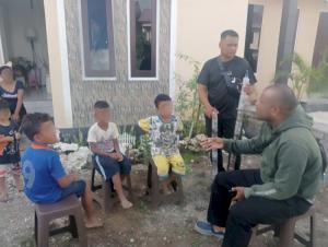 Kapolsek Alak Tertibkan Bocil yang Main Meriam Laras di Kompleks Perumahan 