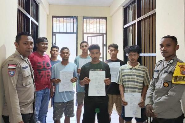  Polisi Tahan Lima Pelaku Pengeroyokan Kepala Desa Boni-Rote Ndao