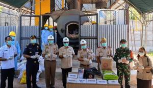Karantina NTT Musnahkan 887 Media Pembawa Hama Penyakit Hewan di Belu 
