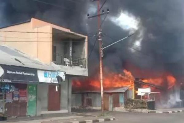 Kebakaran Toko Sembako di kalabahi-Alor Tewaskan Ibu hHmil dan Dua Balita 