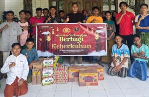  Alumni Akpol 2021 di NTT Berikan Bantuan Semabko untuk Anak Panti Asuhan
