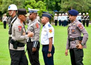 Polda NTT Gelar Pasukan Pengamanan Idul Fitri 2025