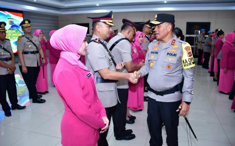 Berikut Pesan Kapolda NTT saat Sertijab PJU Polda NTT & Delapan Kapolres 