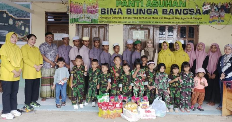KB Kartika Jaya VII-16 Sivava Berbagi Kasih Dengan Panti Asuhan Bina Bunga Bangsa