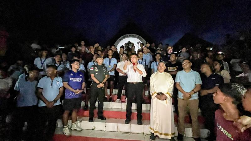 Bupati Belu, Willy Lay dan Wabup Vicente menerima tim Bintang Timur Atambua usia menjuarai Liga 4 NTT El Tari Memorial Cup (ETMC) XXXIII Kupang. 