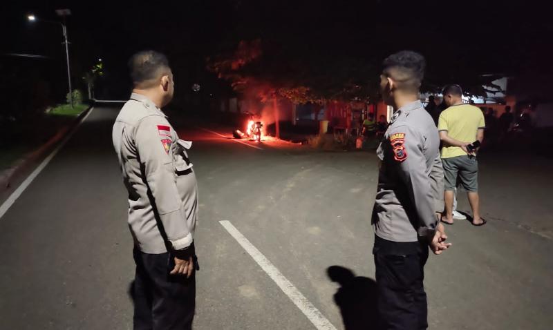 Seorang Pria Bakar Motor karena Tolak Ditilang, Ini Tanggapan Kasat Lantas Polres  Mabar