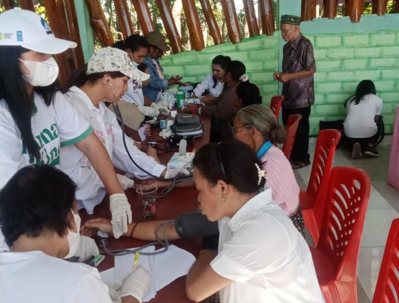 Sambut Usia 75 Tahun, Paroki Ekaristi Kudus Ka Redong Gelar Pengobatan Gratis 