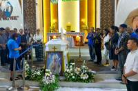 Lembaga Keumatan Gereja Protestan Melayat Uskup Emeritus KAK Mgr.Petrus Turang.