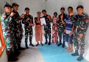 Satgas Yonif 741/GN Amankan Granat Aktif Dari Masyarakat Perbatasan Belu 