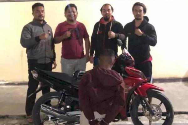 Polres TTU Bekuk Pelaku Curanmor di Depan Alfamart Kefamenanu
