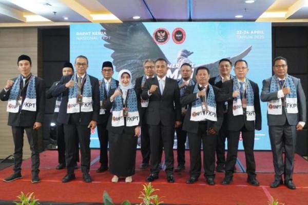 Badan Nasional Penanggulangan Terorisme (BNPT) melalui Subdit Pemberdayaan Masyarakat Direktorat Pencegahan Deputi 1 BNPT kembali menggelar Rapat Kerja Nasional (Rakernas) Forum Koordinasi Pencegahan Terorisme (FKPT) XII Tahun Anggaran 2025.