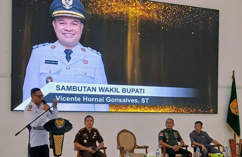 Wabup Belu Instruksikan Inspektorat Audit Pengelolaan Dana Desa 4 Tahun Terakhir 