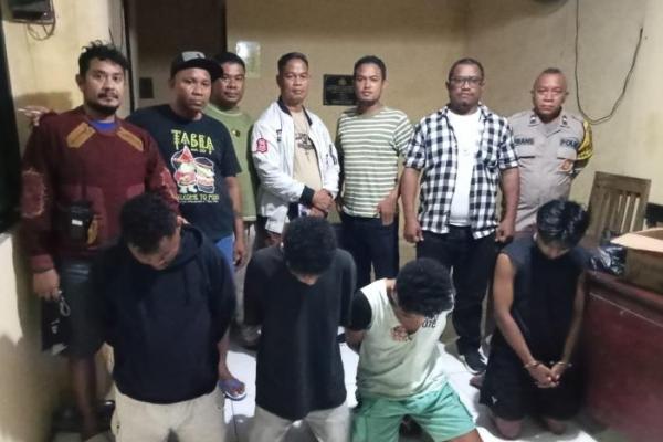Ringkus Empat Pelaku, Buser Polsek Kota Lama Ungkap Jaringan Pencurian Barang Elektronik 