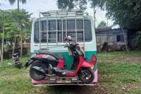 Lakalantas di Jl Timor Raya Km 50 Camplong, IRT dan Balita Patah tangan