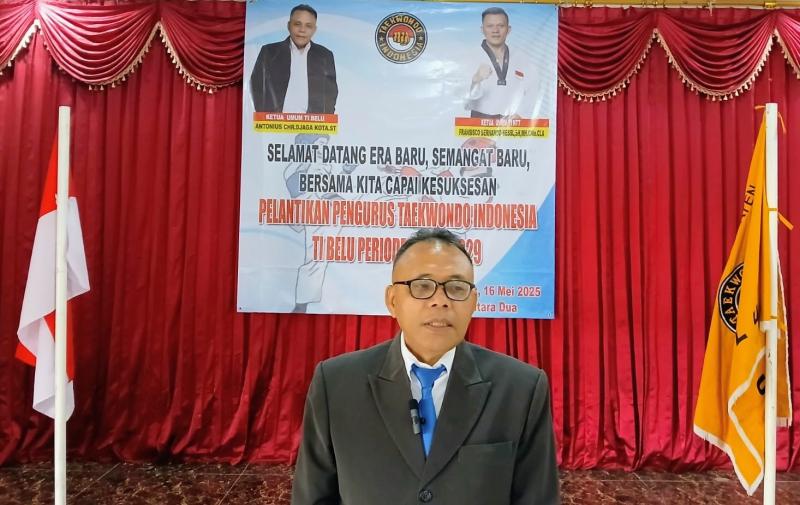  Ketua Pengurus TI Belu, Toni Djaga Kota  