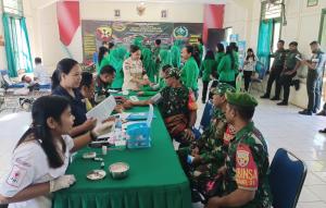 Kodim Belu Gelar Donor Darah Peringati Hari Bakti ke-68 Kodam IX/Udayana