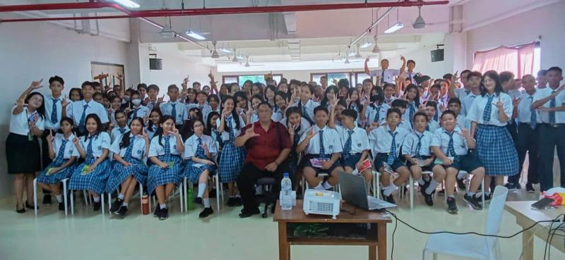 Polres Mabar Sosialisasikan Bahaya NAPZA di Sekolah Lentera Harapan Labuan Bajo, Senin (9/6/2025). 
