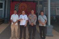 Silahturahmi Kapolsek Kota Lama & Kalapas Kupang
