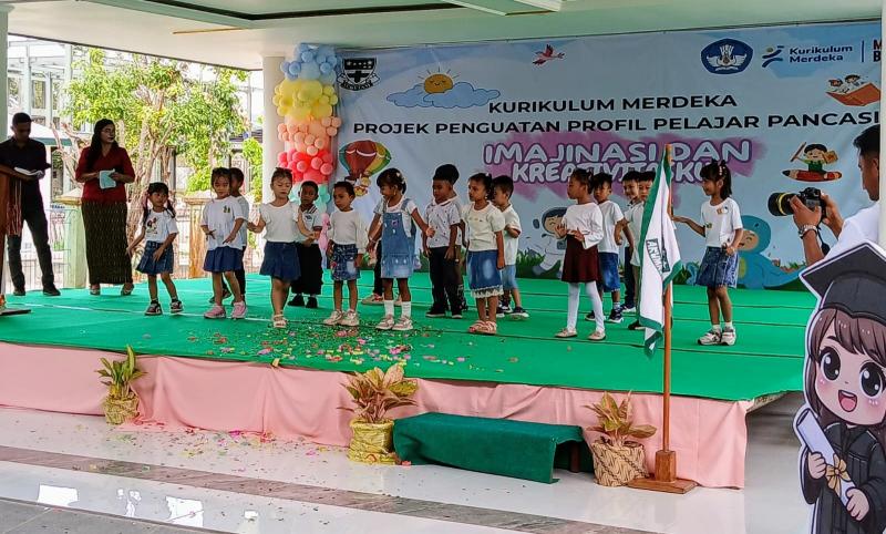 Gelar Karya KB-TK Ursulin Atambua  Penguatan Profil Pelajar Pancasila 