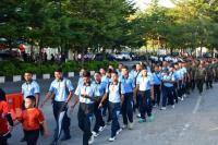 Polda NTT menggelar jalan sehat bersama pada Selasa (24/6/2025). Jalan sehat yang mengambil star dari depan kantor Gubernur NTT dan finish di Polda NTT diikuti oleh jajaran kepolisian, instansi pemerintahan, TNI, Bhayangkari dan masyarakat umum.