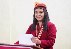 Ketua Presidium PMKRI Cabang Ruteng, Margareta Kartika