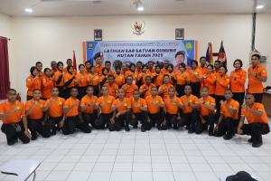 Tingkatkan Keahlian, Personel Rescuer Kantor Pencarian dan Pertolongan Kupang Ikut Latihan SAR Gunun