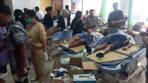 Diduga Keracunan Makanan Bergizi Gratis, Siswa SMPN 8 Kupang Dilarikan Ke Rumah Sakit