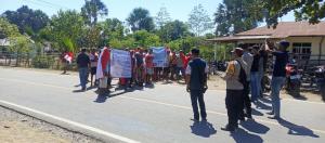 Suku Oemanas-Amfoang Timur Demo, Tuntut Penyelesaian Sengketa Perbatasan di Naktuka