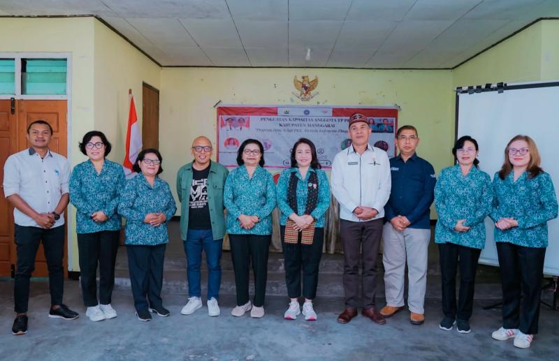 TP PKK Manggarai Cetak Fasilitator Desa Sehat, Fondasi Menuju Indonesia Emas 2045