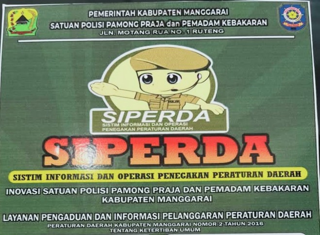 SI PERDA : Satpol PP Manggarai Kian Optimal dalam Penegakan Perda Berbasis Digital
