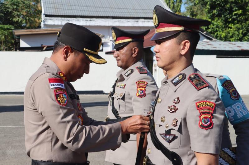 Rotasi Jabatan, Kasat Lantas Polres Belu Berganti 