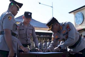 Kapolresta Kupang Lantik Kapolsek Kota Lama
