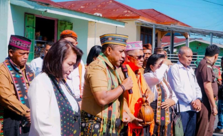 Sejak 1970 Tak Dibangun, Gendang Pau Jadi Titik Nol Kebangkitan Rumah Adat Manggarai