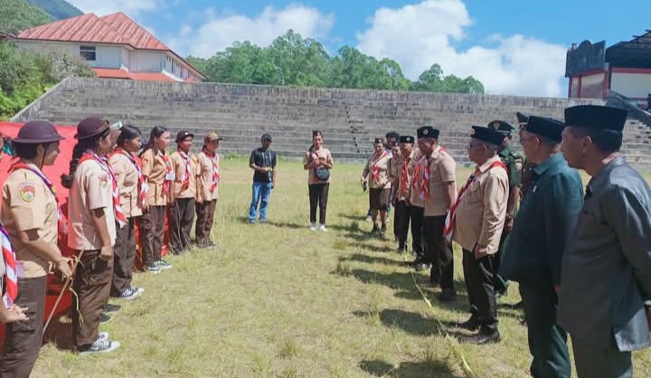 Hari Pramuka ke-64 di Manggarai, Wabup Fabianus : Pramuka Garda Terdepan Pembentuk Pemimpin Bangsa