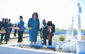 Pemkab Manggarai Gelar Ziarah Nasional di TMP Lalong Tana Jelang HUT ke-80 RI