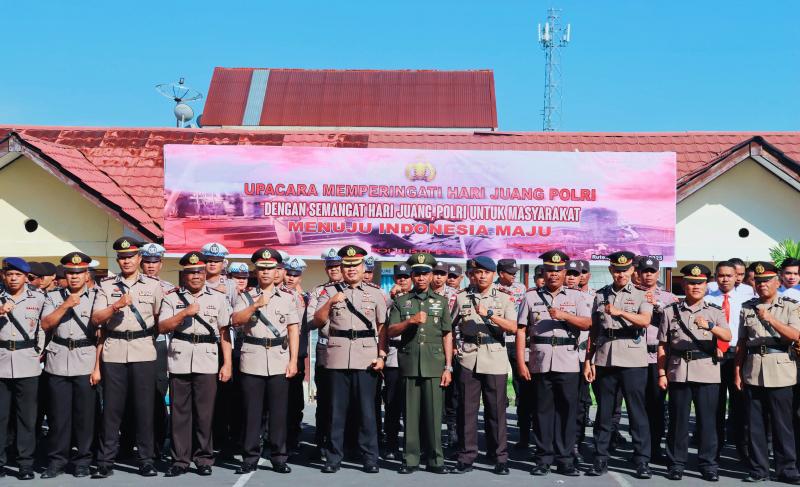 Kapolres Manggarai : Kobarkan Semangat Perjuangan di Hari Juang Polri 2025