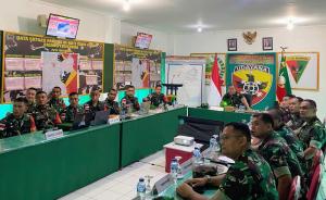 Pangkogabwilhan II Kunjungi Mako Satgas Yonif 741/GN di Perbatasan Belu 