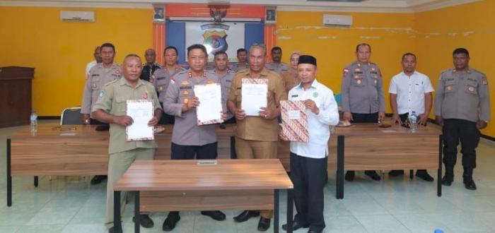 Polres Alor Gagas Dan Teken MoU Dengan Lembaga Pendidikan di Alor