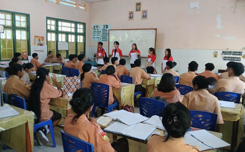 INTI Belu Sosialisasi Program Beasiswa Gratis Untuk Pelajar SMA di Atambua