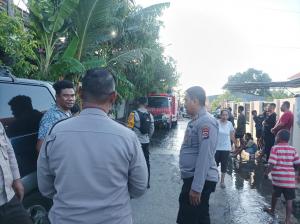 Rumah Milik Pegawai PLN di Oesapa Ludes Terbakar