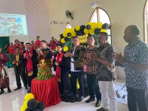 Bupati Kupang Hadiri HUT ke 150 Tahun Gereja Nazareth Riumata-Amarasi Barat