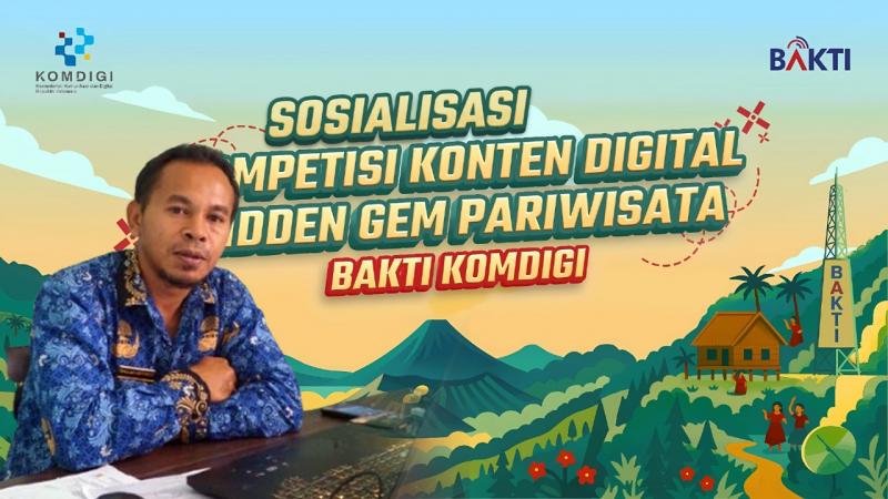 Kominfo Manggarai Ajak Generasi Muda Angkat Wisata Lokal Lewat Kompetisi Digital 2025