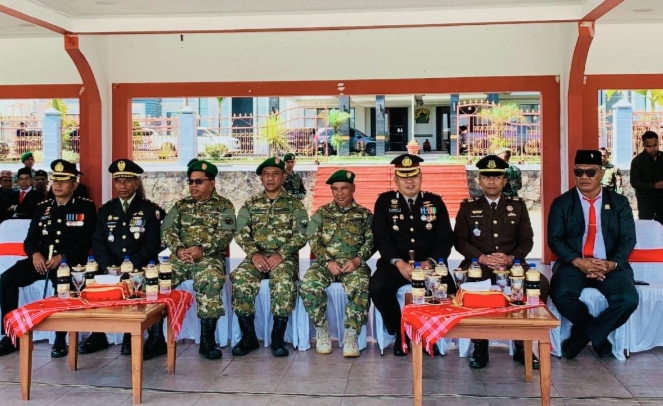 Bupati Hery Nabit Ajak TNI Perkuat Kemanunggalan dengan Rakyat di HUT ke-80 TNI