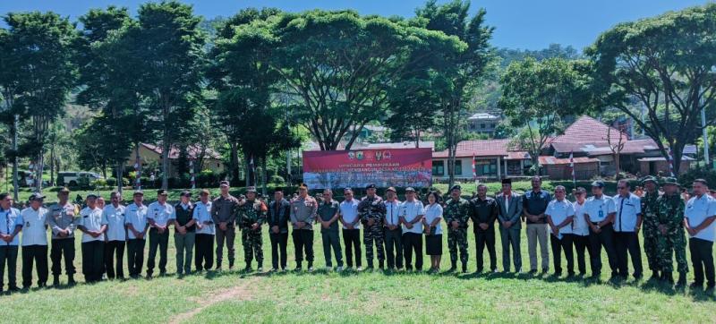 TMMD ke-126 Kodim 1612/Manggarai Resmi Dibuka, TNI dan Pemkab Sinergi Bangun Lima Desa di Cibal