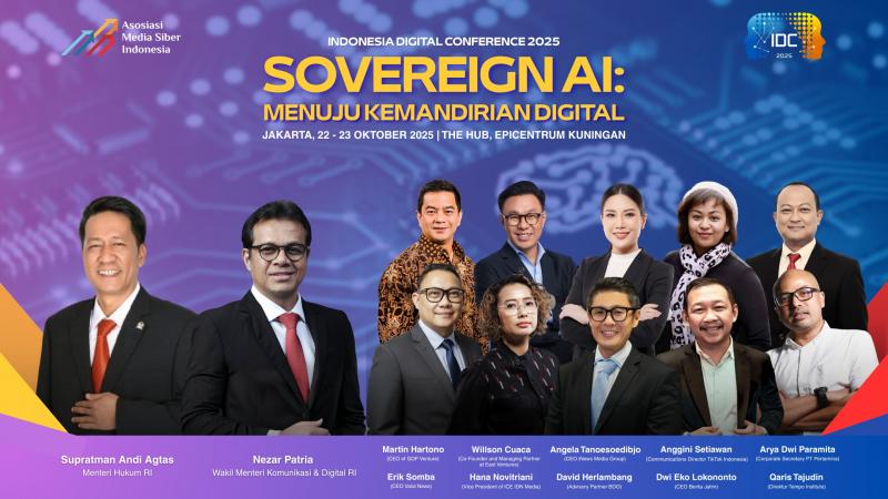  AMSI Gelar IDC 2025 Bertajuk Sovereign AI: Menuju Kemandirian Digital