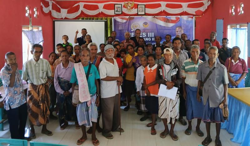 Reses di Fatubaa, Anggota DPRD Belu Mundus Tita Serap Aspirasi Warga 