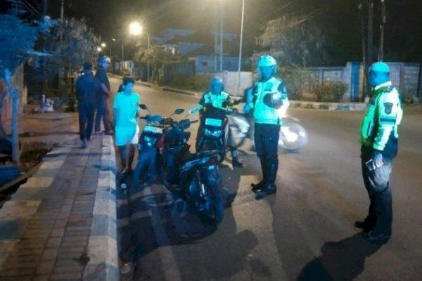 26 Sepeda Motor Terjaring Satlantas Polresta Kupang saat Balapan Liar 